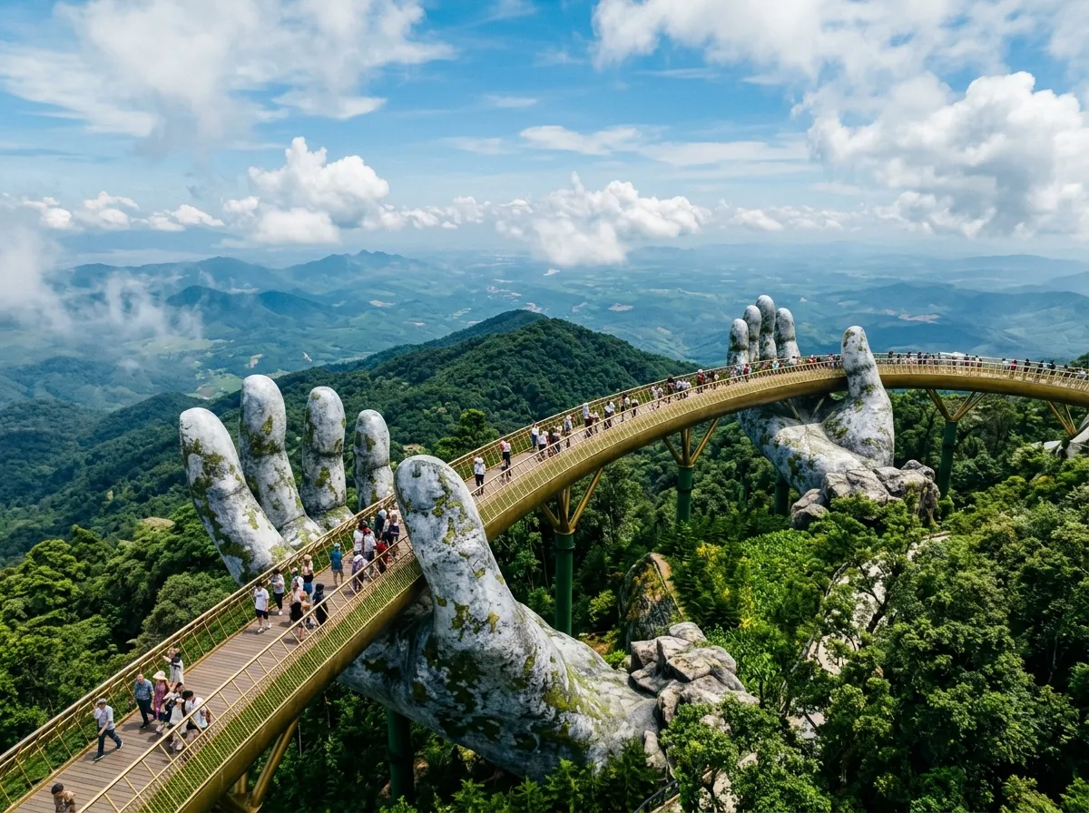 Tour du lịch Bà Nà Hills & Núi Thần Tài - Xe đưa đón Hoàng Tấn Travel