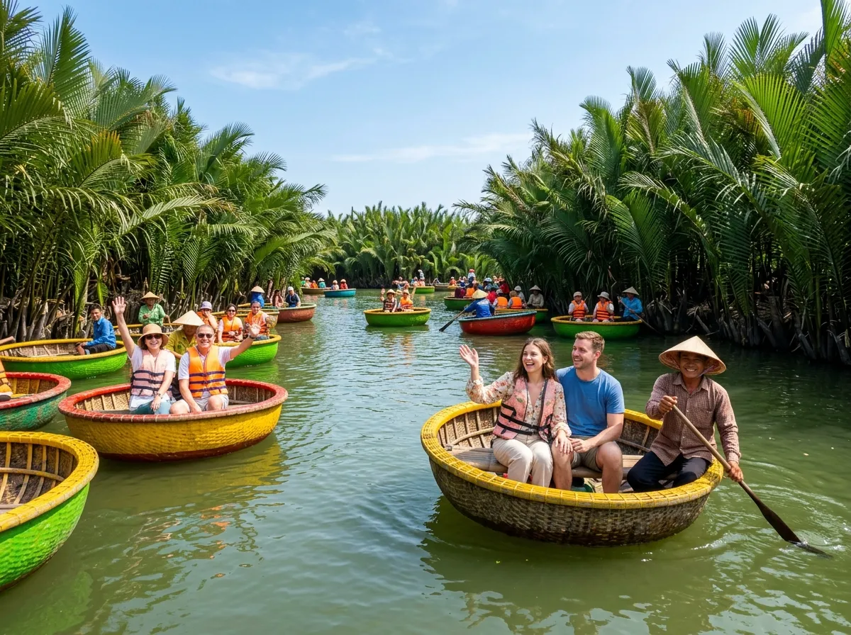 Tour du lịch Rừng Dừa Bảy Mẫu & VinWonders Nam Hội An - Xe đưa đón Hoàng Tấn Travel